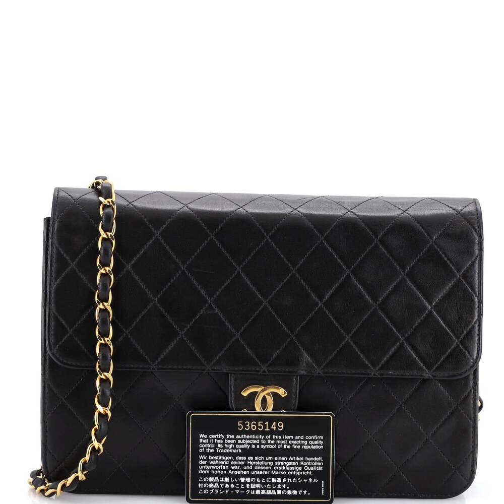 Chanel Vintage Clutch With Chain #241274C31B - Picture 2 of 9